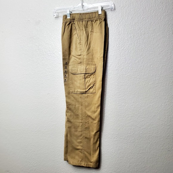 NWT ◇ The Children's Place ◇ Boy's Pull On Cargo Khaki Pants Flax Tan ◇ Size 10 - Picture 5 of 6